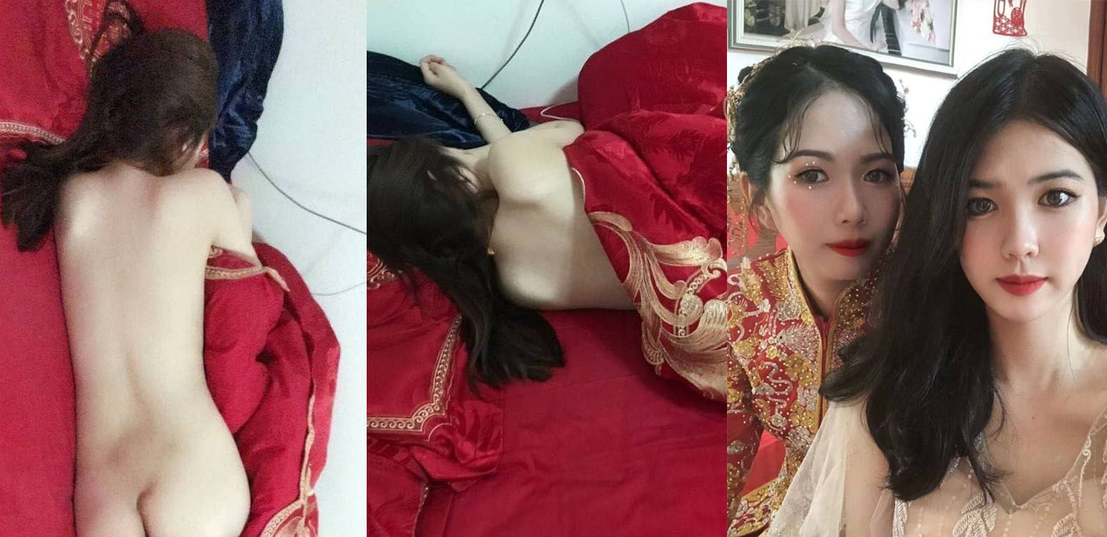 Đêm đầu tiên, cô dâu ngại ngùng rồi bất ngờ hóa chủ động