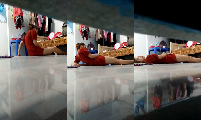 Cô hàng xóm không đóng cửa phòng – cảnh tượng khiến tôi nghẹt thở