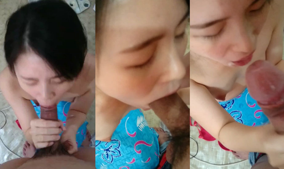 Đang vẽ tranh – em cúi xuống ngậm lấy không báo trước