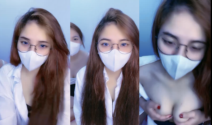 Hai cô gái trẻ livestream riêng tư – làn da non mịn và ánh mắt ngây dại